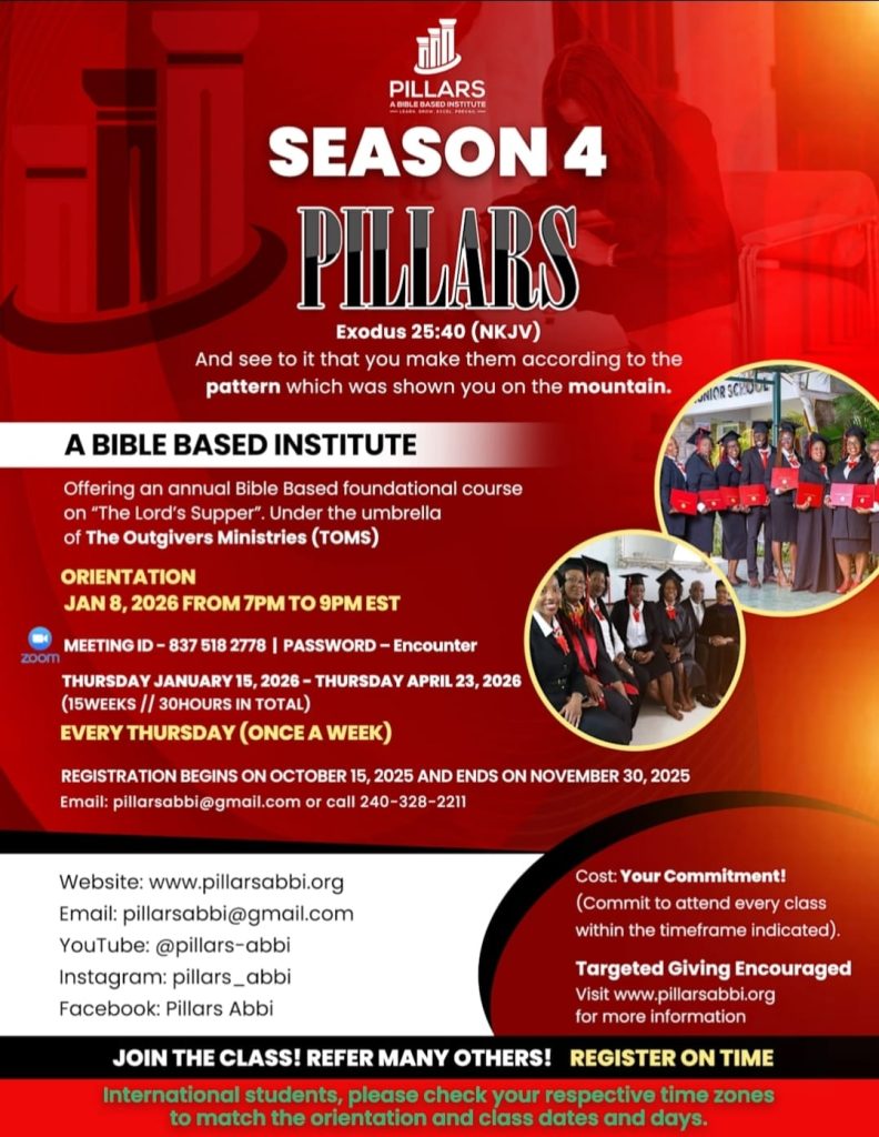 Pillars Season 4 Flyer